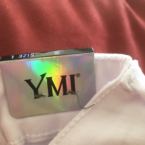 NWOT White YMI Jeggings - Picture 4 of 4